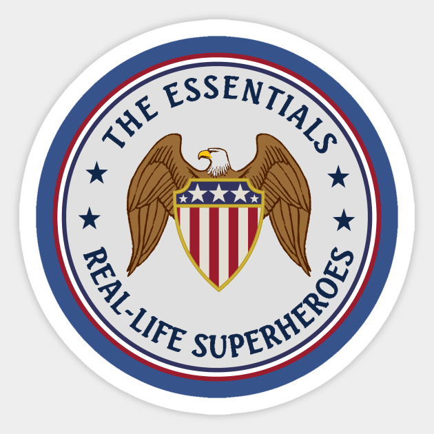 The Essentials Seal Sticker by J. Rufus T-Shirtery